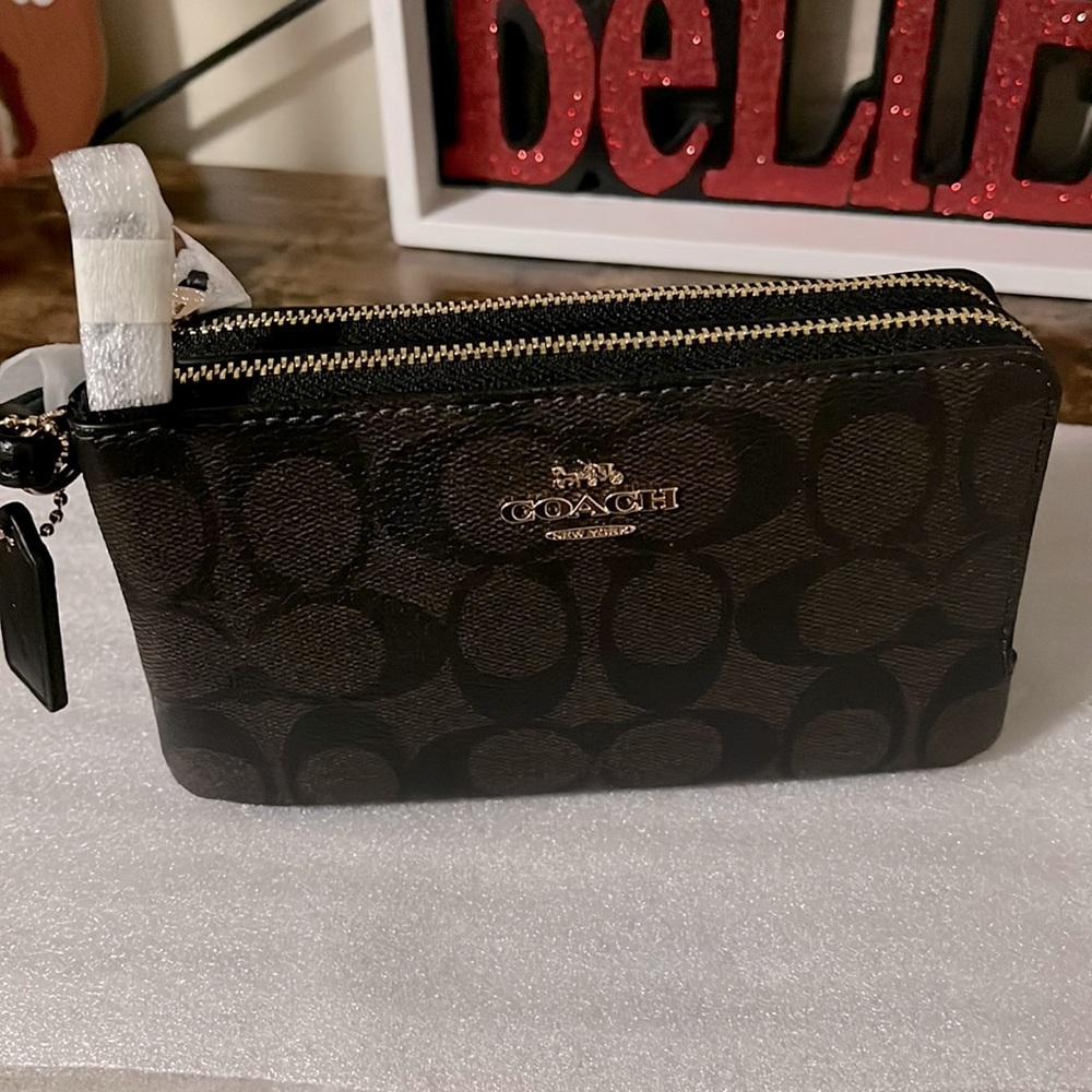 Couch Double zipper wallets